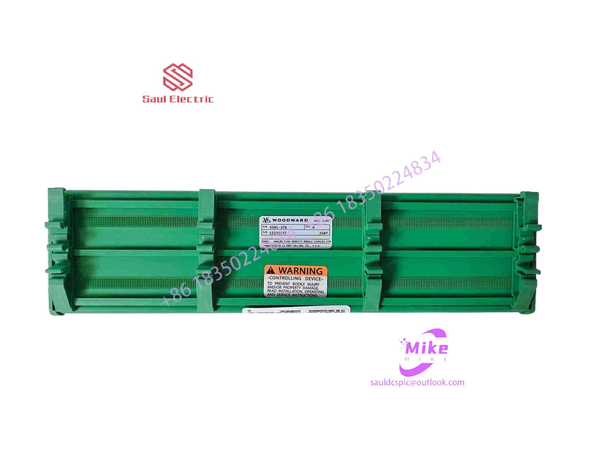 5501-376 By Woodward Analog High Density Module Simplex FTM NSFP