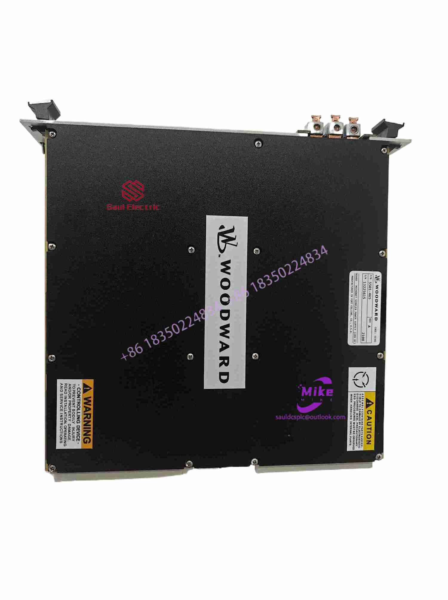 5501-465 Woodward Micronet Simplex Power Supply 24V DC
