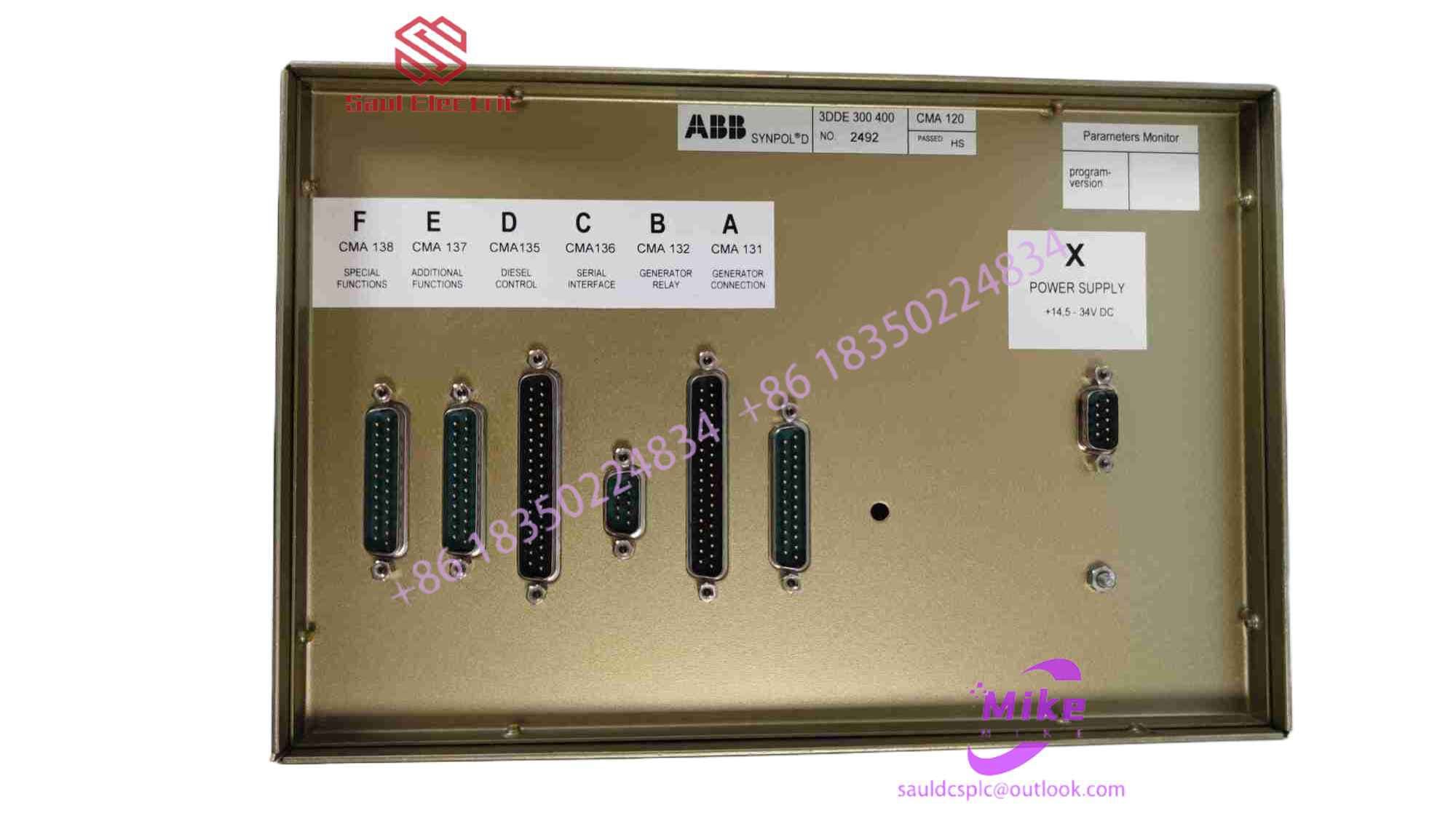 ABB CMA 120 | SYNPOL D Controller Unit Complete