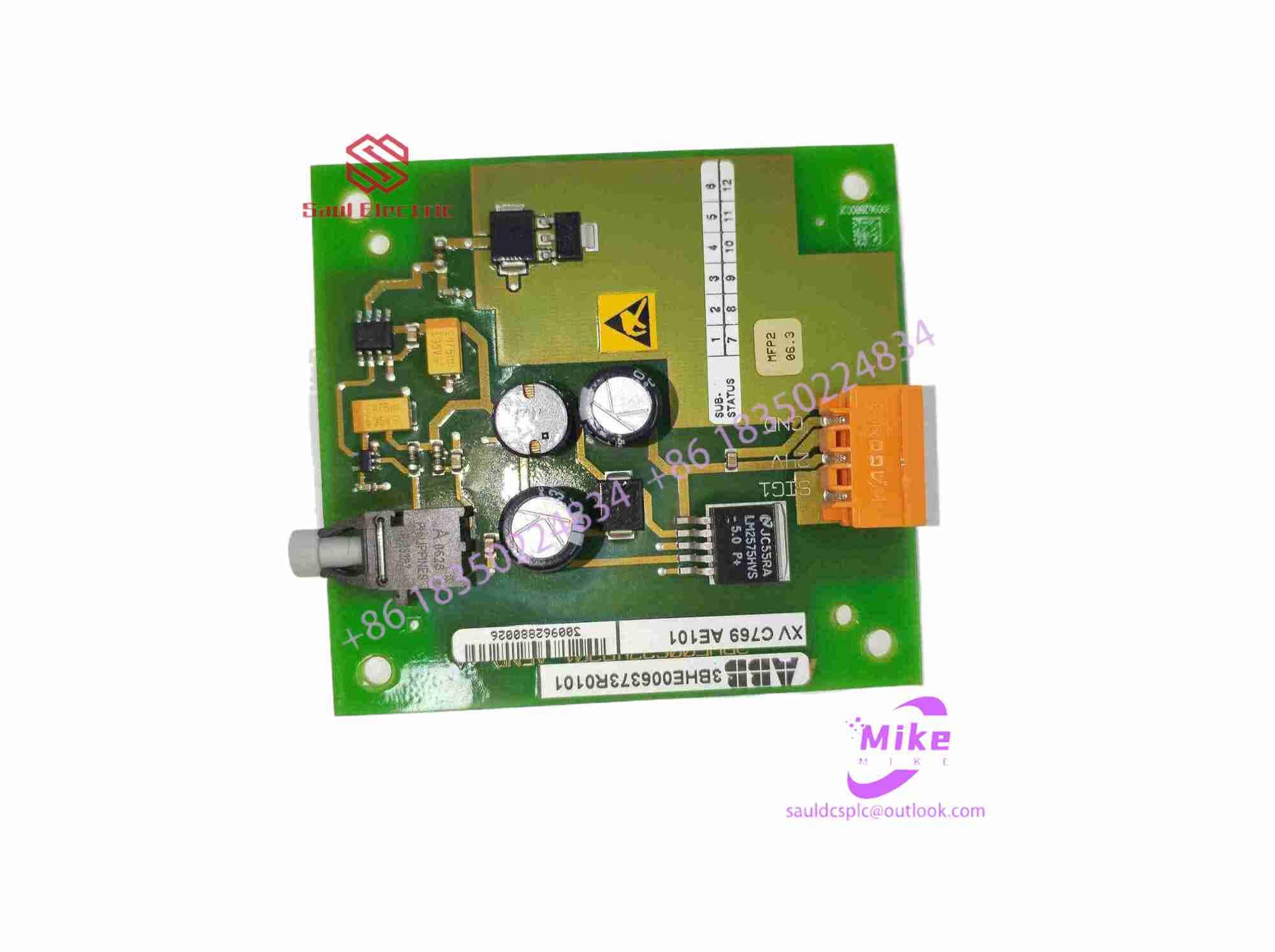 ABB XVC769AE101 3BHE006373R0101 Analog Input Terminal Board