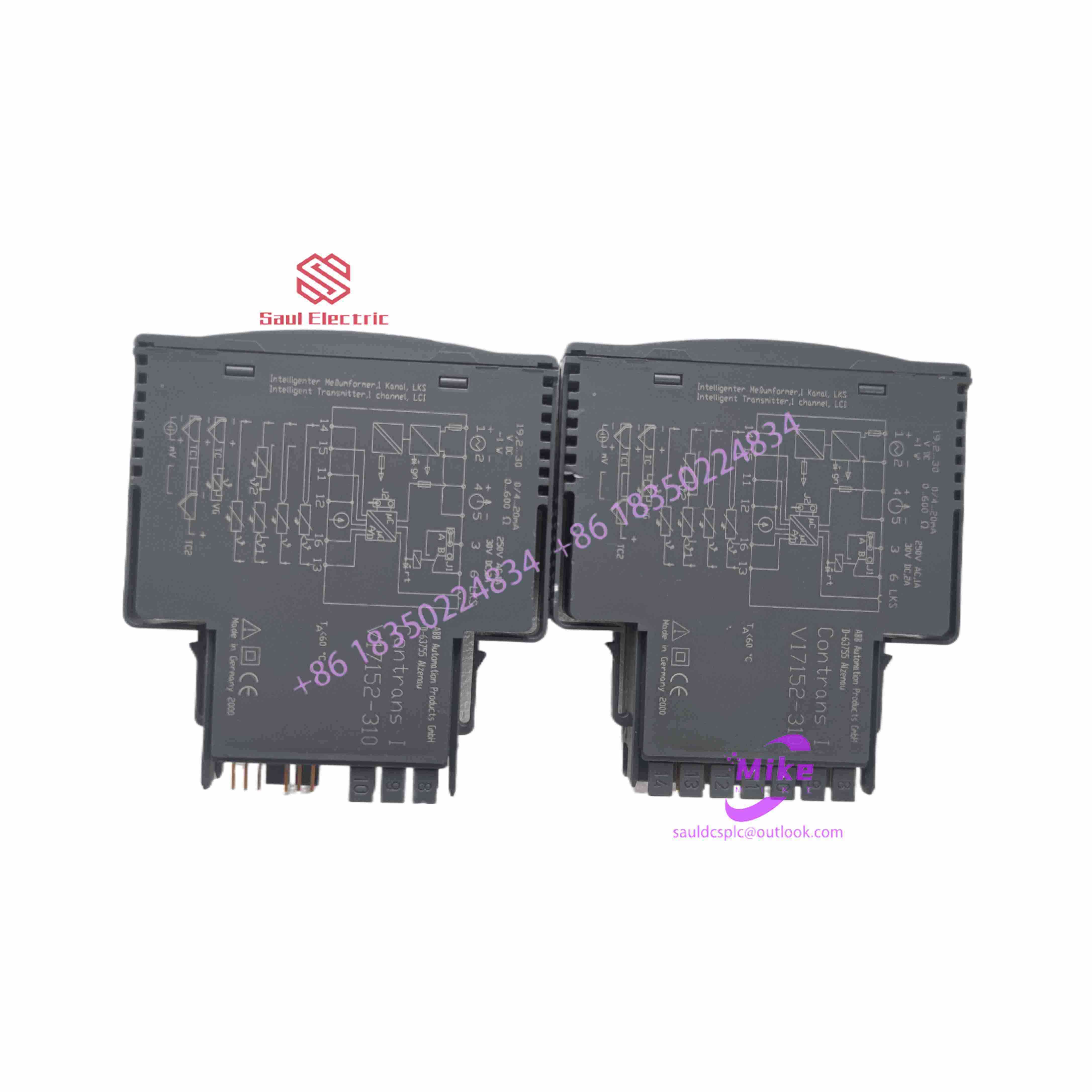 V17152310 ABB temperature transmitter